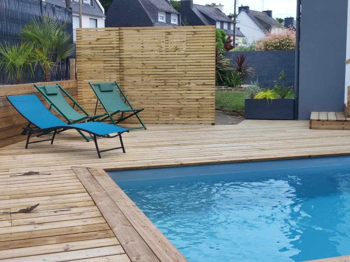 Villa Ty Breizh Jet Ergué-Gabéric Esterno foto